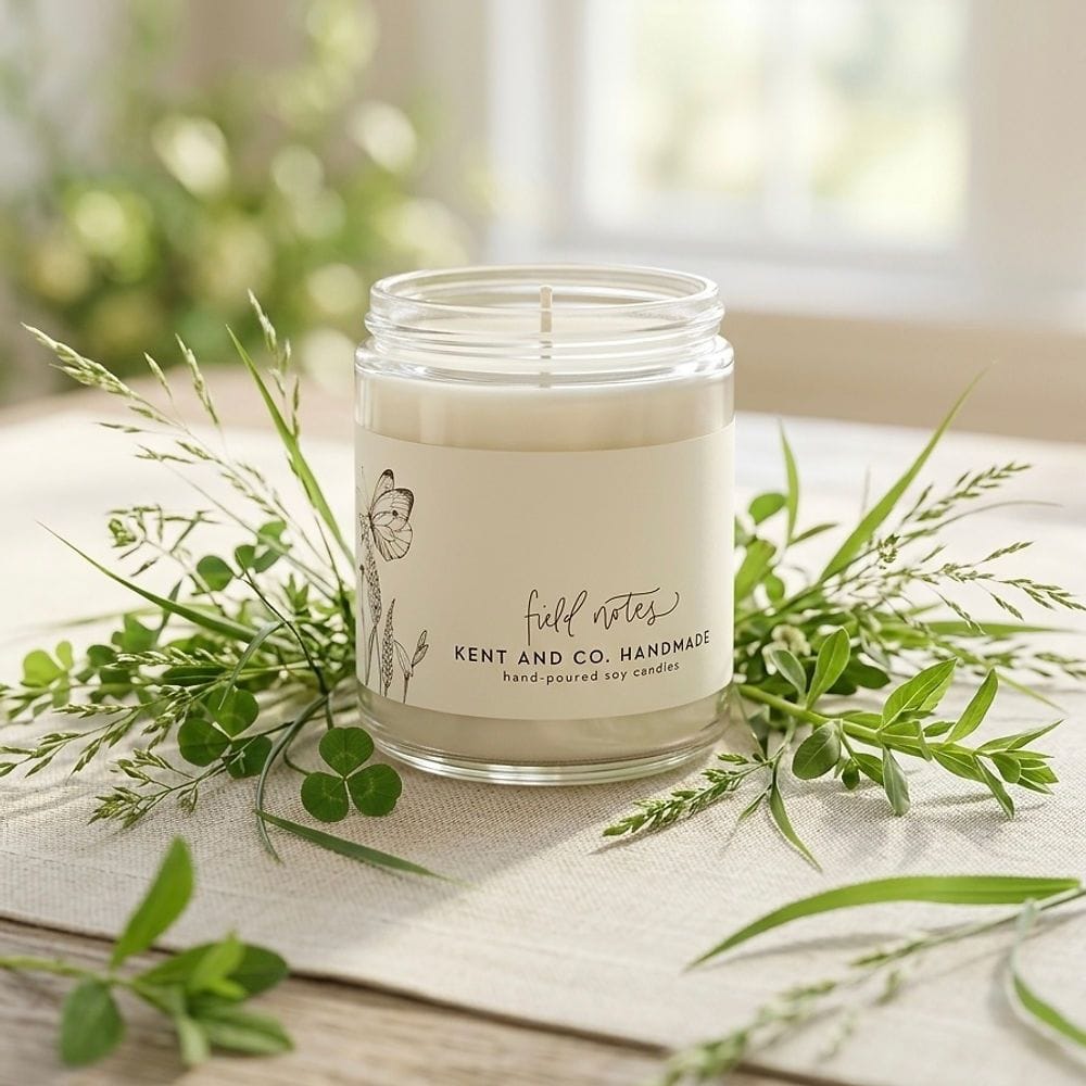 tomato leaf candle
