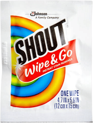 Shout Wipe & Go