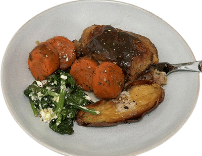 Maple Tarragon Mustard Glazed Carrots Recipe
