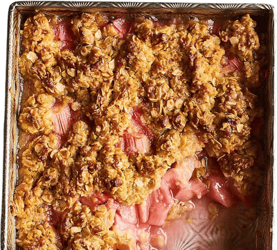 Classic Rhubarb Crisp Recipe