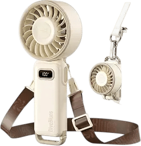 Carrying a fan everywhere you go