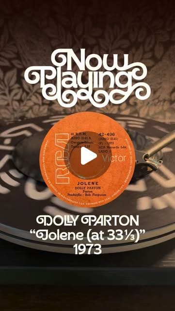 Jolene (played at 33 rpm)