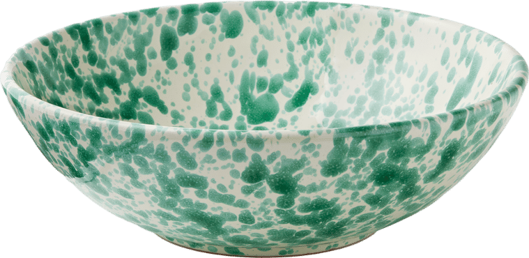 CNF Splatterware Vegetable Bowl