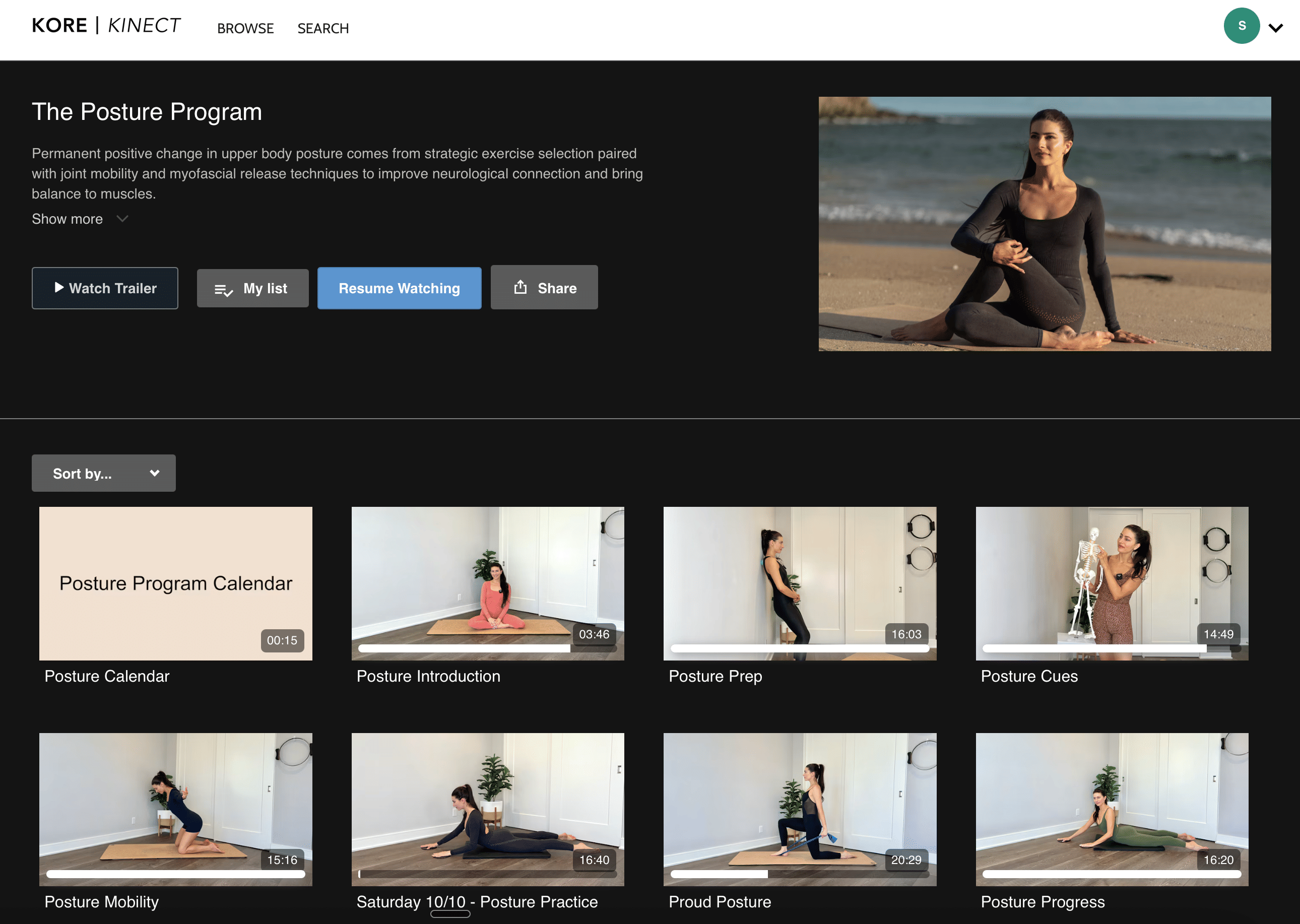 Kore Kinect Workouts
