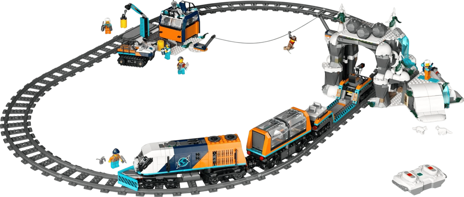 Lego Explorers' Arctic Polar Express Train
