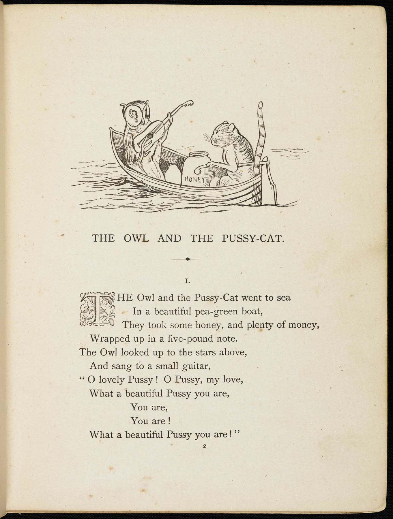 The Owl and the Pussy-cat (Edward Lear)