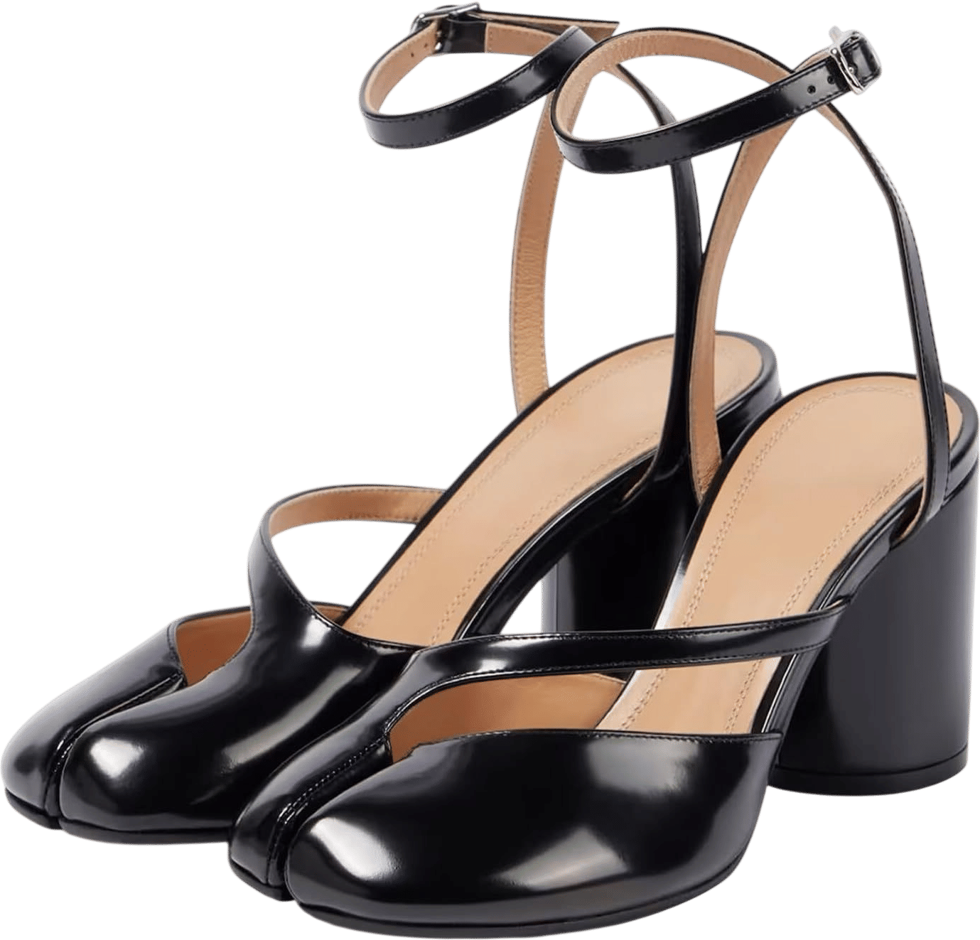 Chunky Block Tabi Heels