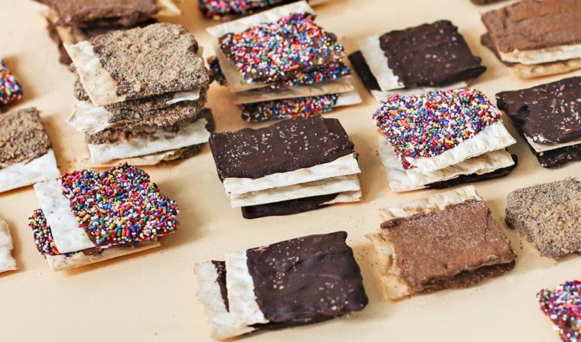 Fatty Sundays Chocolate Covered Matzah