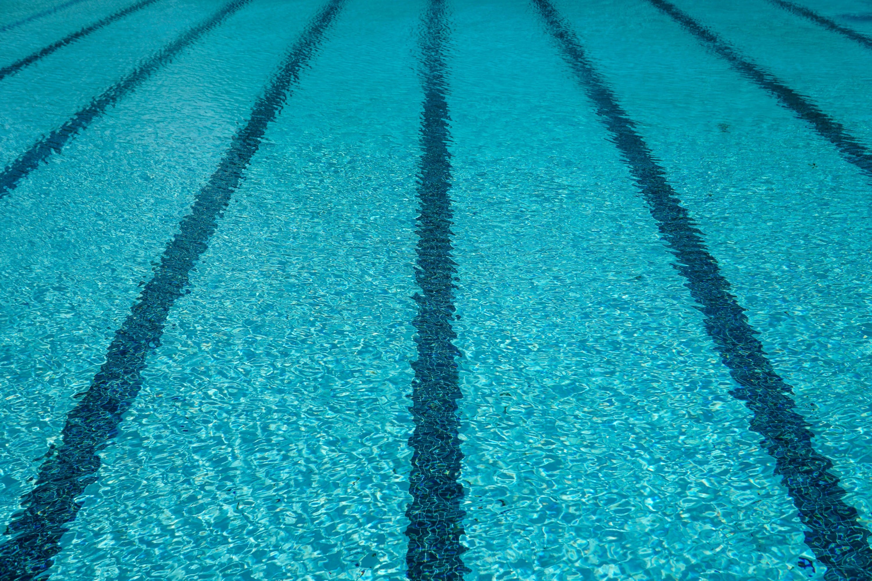 Taking adult swim lessons at the YMCA