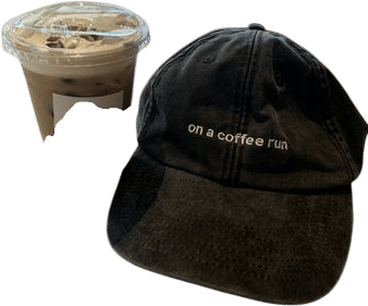 On a Coffee Run Cap