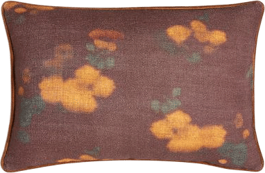 Impressionist Floral Cider Burgundy Red 22"x15" Throw Pillow with Down-Alternative Insert Save to FavoritesImpressionist Floral Cider Burgundy Red 22"x15" Throw Pillow with Down-Alternative Insert