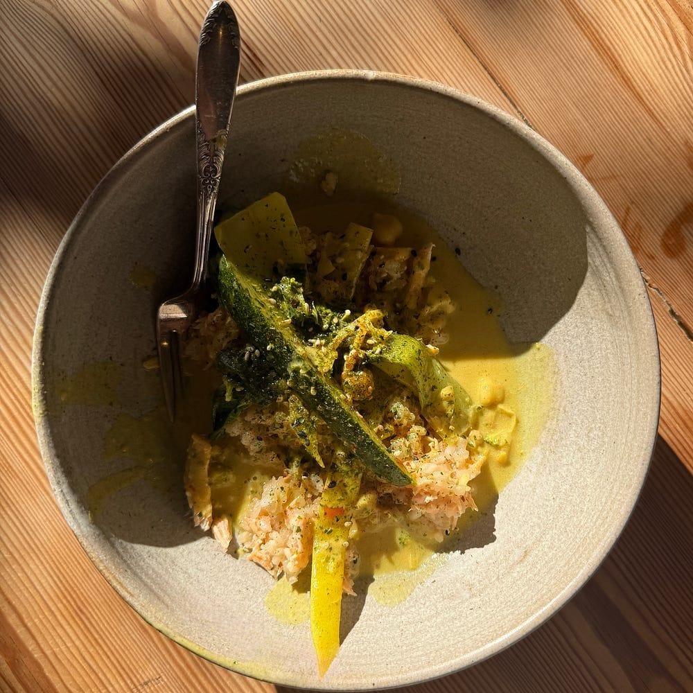 Ginger-Garlic Coconut Veggie Stew Recipe