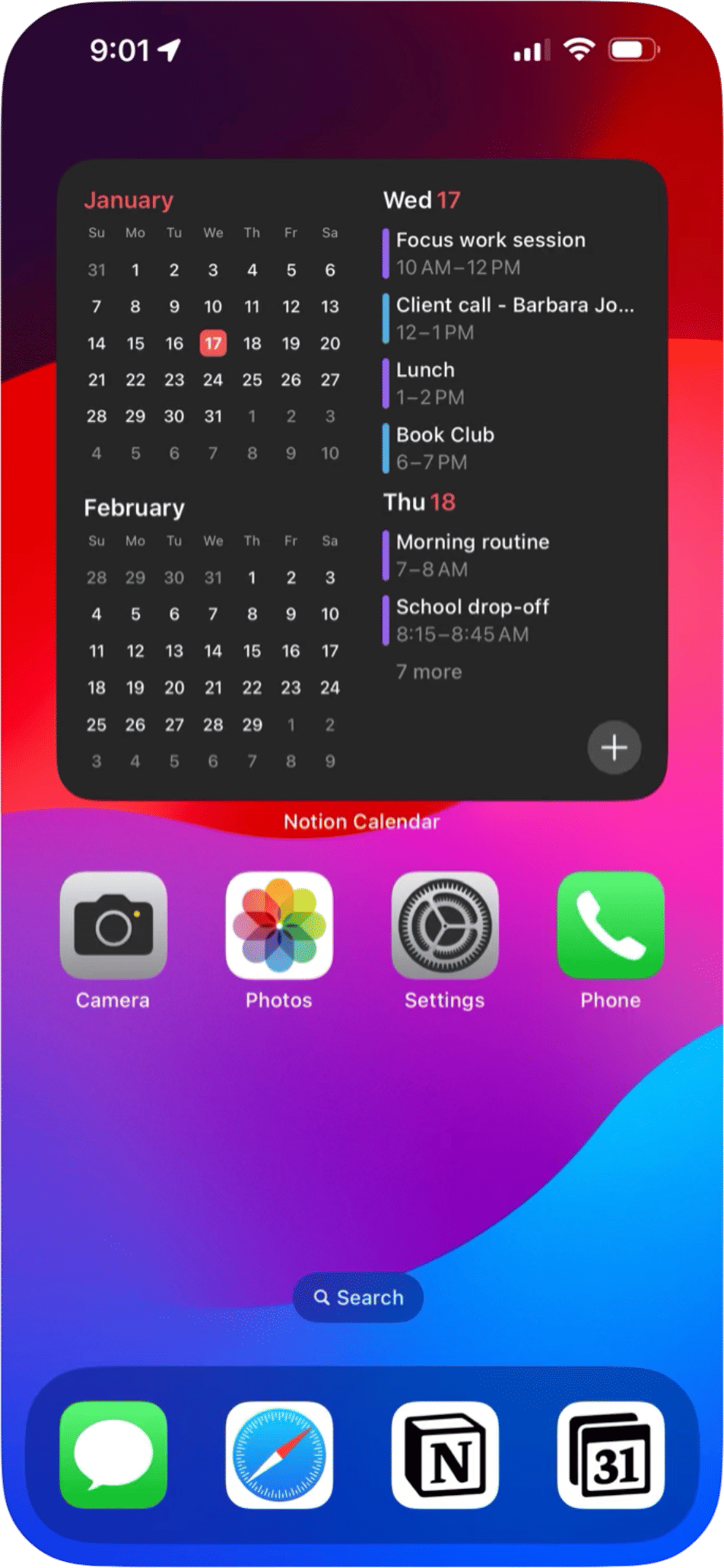 Notion Calendar