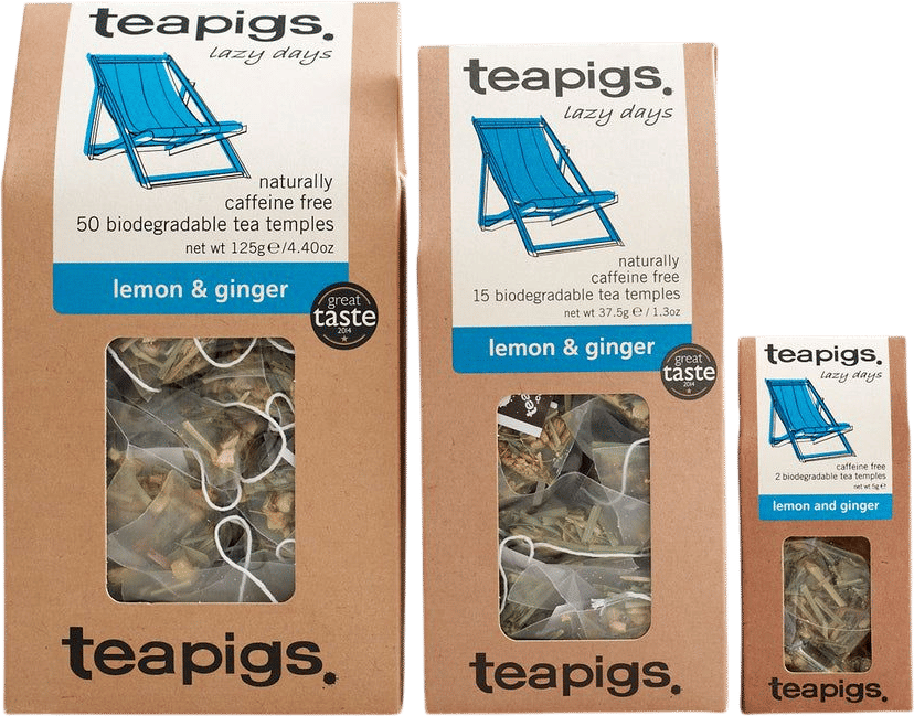 Tea Pigs ginger and lemon tea