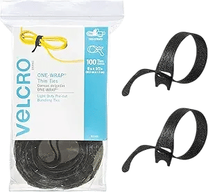 VELCRO Brand ONE-WRAP Cable Ties, 100Pk