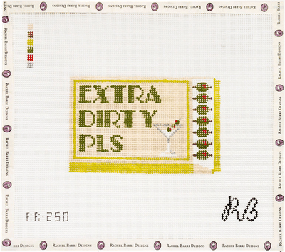 Extra Dirty Pls Needlepoint Canvas
