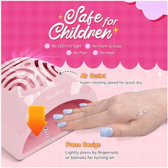 Portable Kids Nail Dryer
