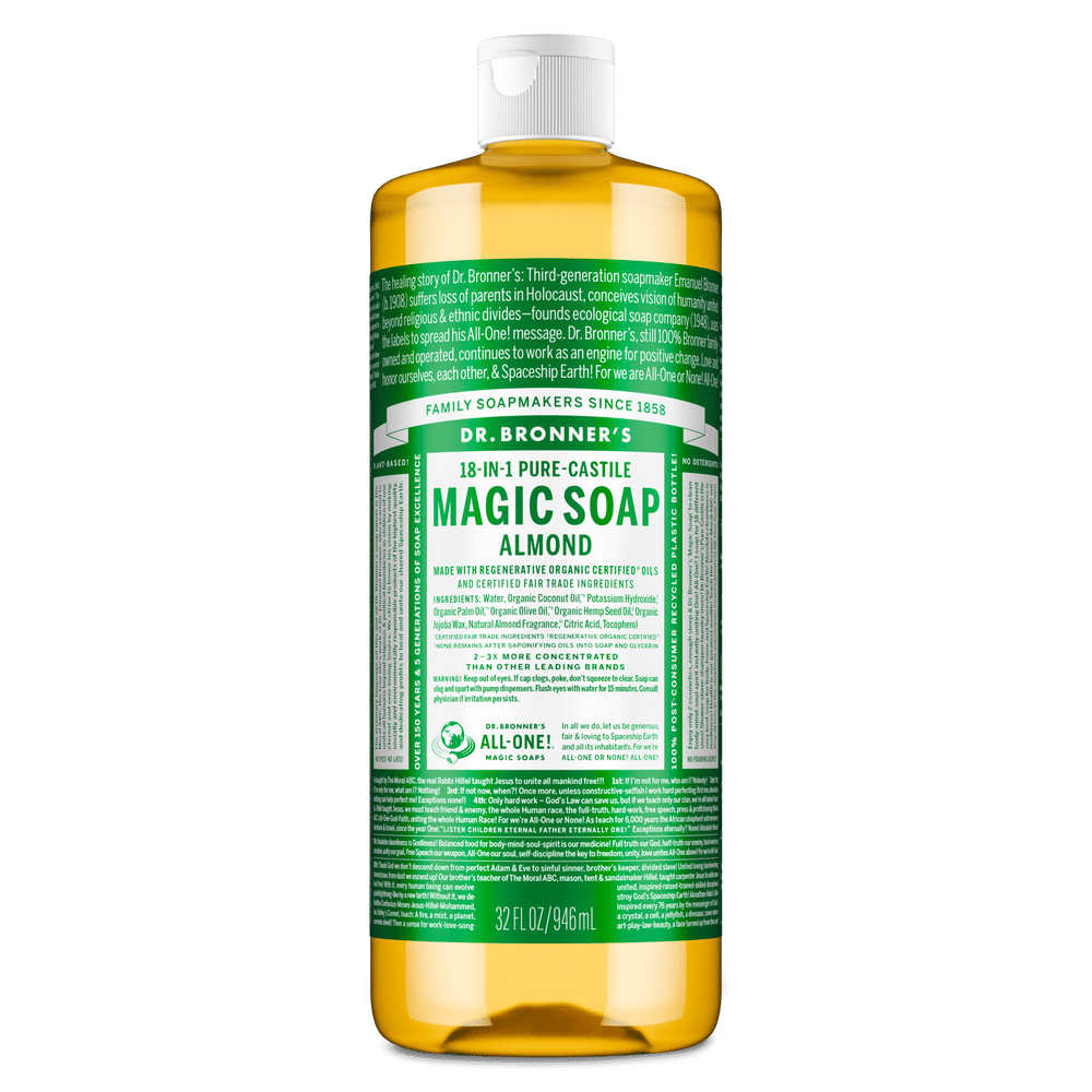 Almond - Dr. Bronner’s Pure-Castile Magic Soap 🫧