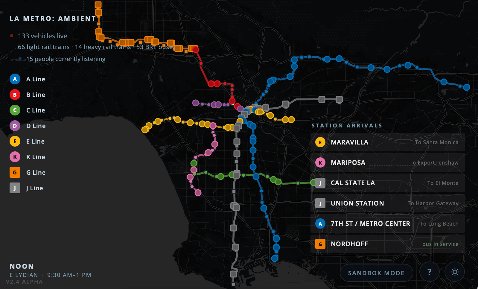 LA Metro: Ambient