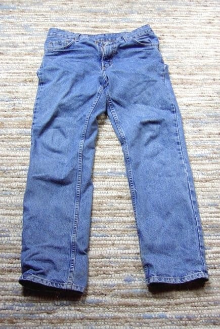 Dabble in secondhand jeans you can try in-store