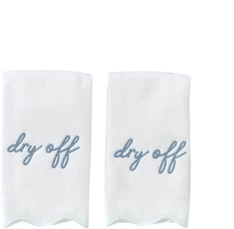 Weezie Powder Bath Towels