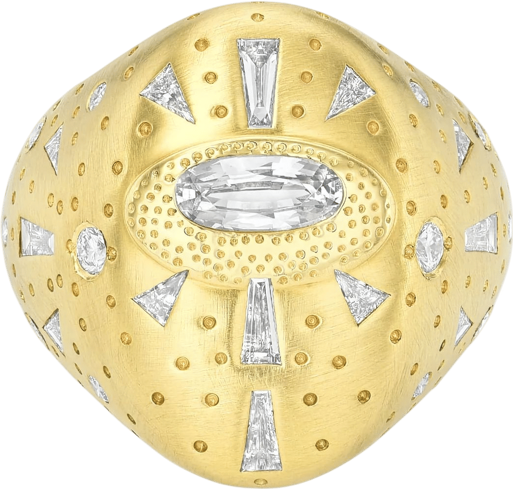 Meredith Young Jewelry Supernova Medallion Ring