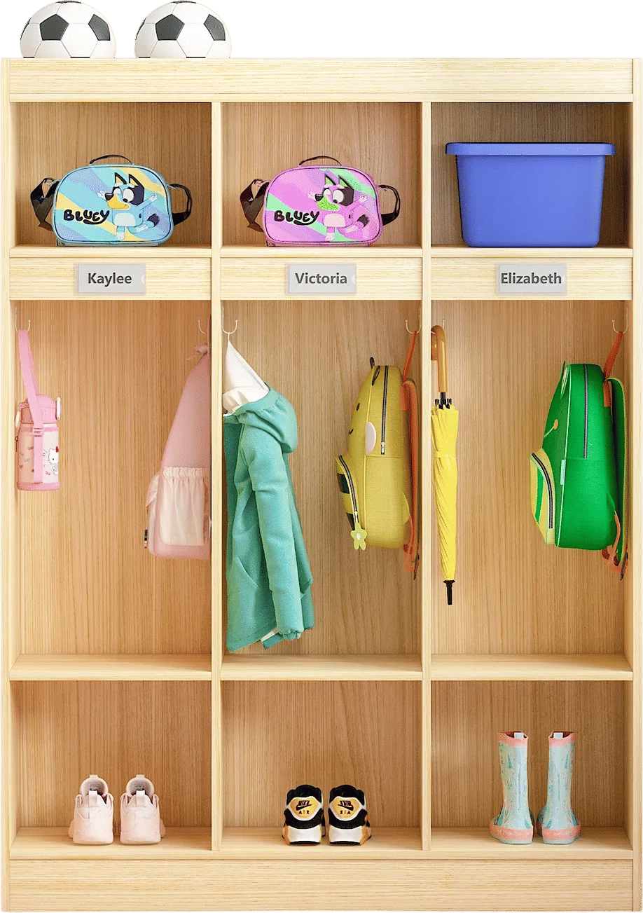 Jacket & Backpack Cubbies