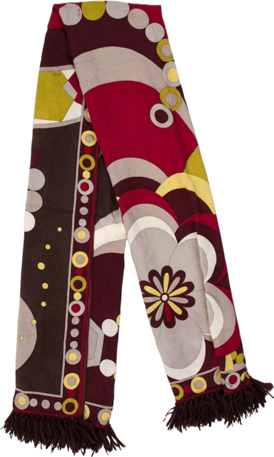 Vibrant Patterned Scarf