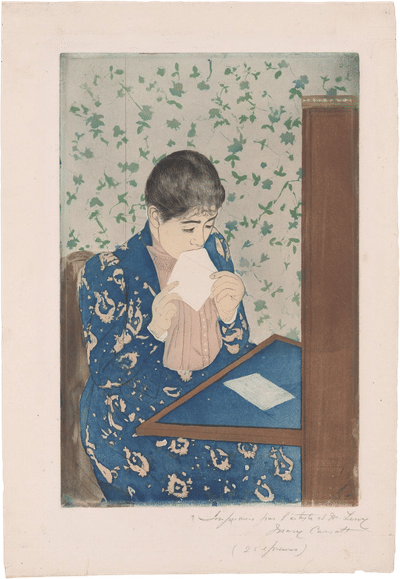 The Letter (Mary Cassatt)