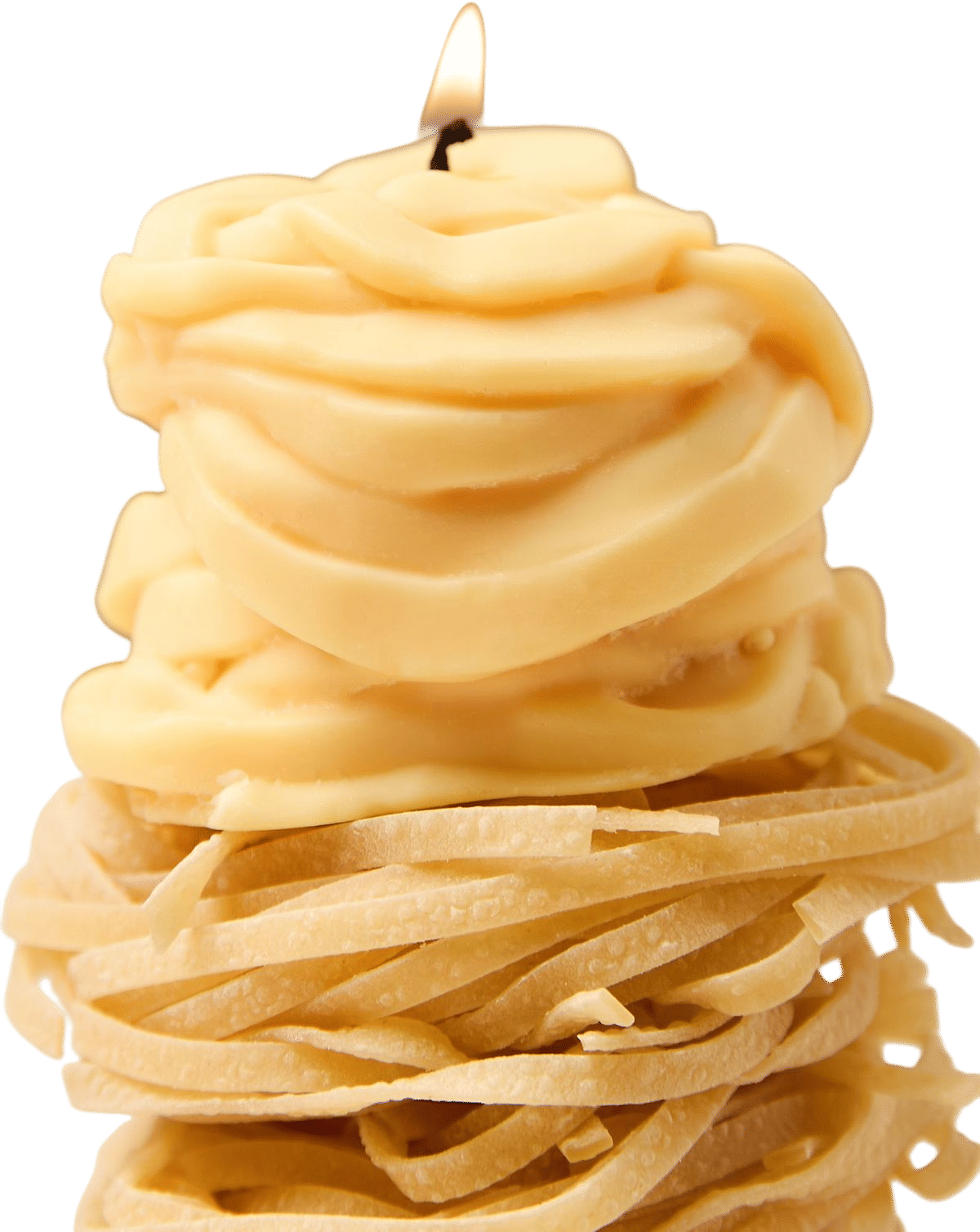 Nata Tagliatelle Pasta Shaped Wax Candle