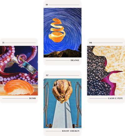 Cacio E Pepe Tarot Deck