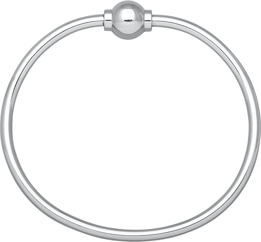 Sterling Silver Single Bead Cape Cod Bracelet