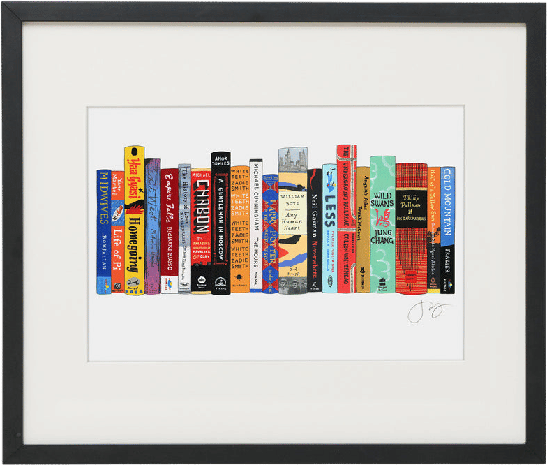 Ideal Bookshelf Custom Print