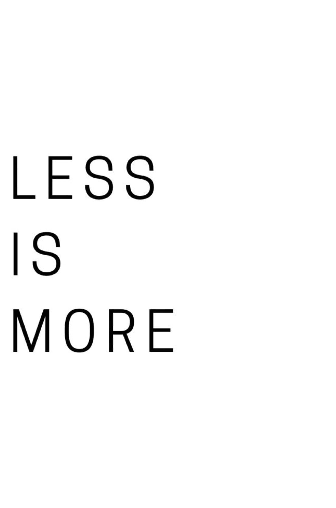 minimalism