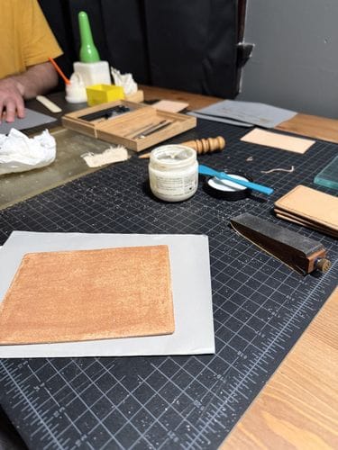 LEARN A NEW SKILL: LEATHERWORK