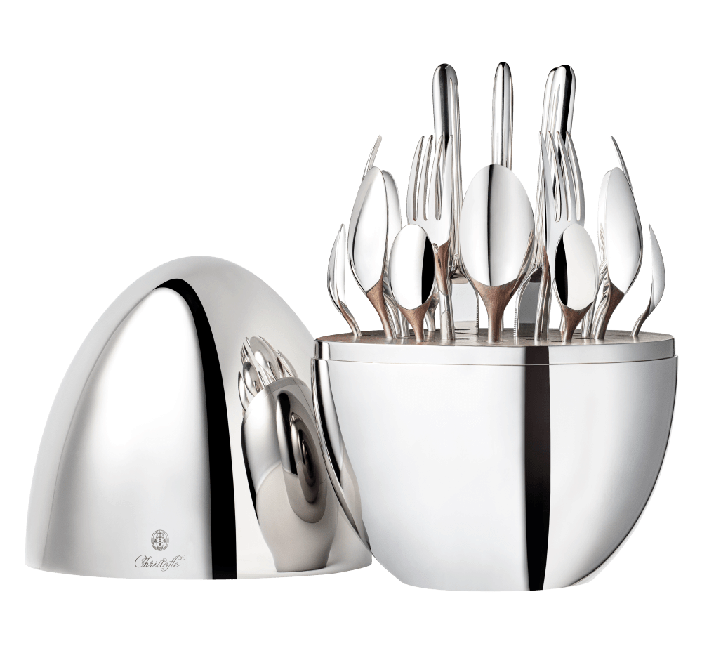 Christofle Mood 24-piece set in Silver