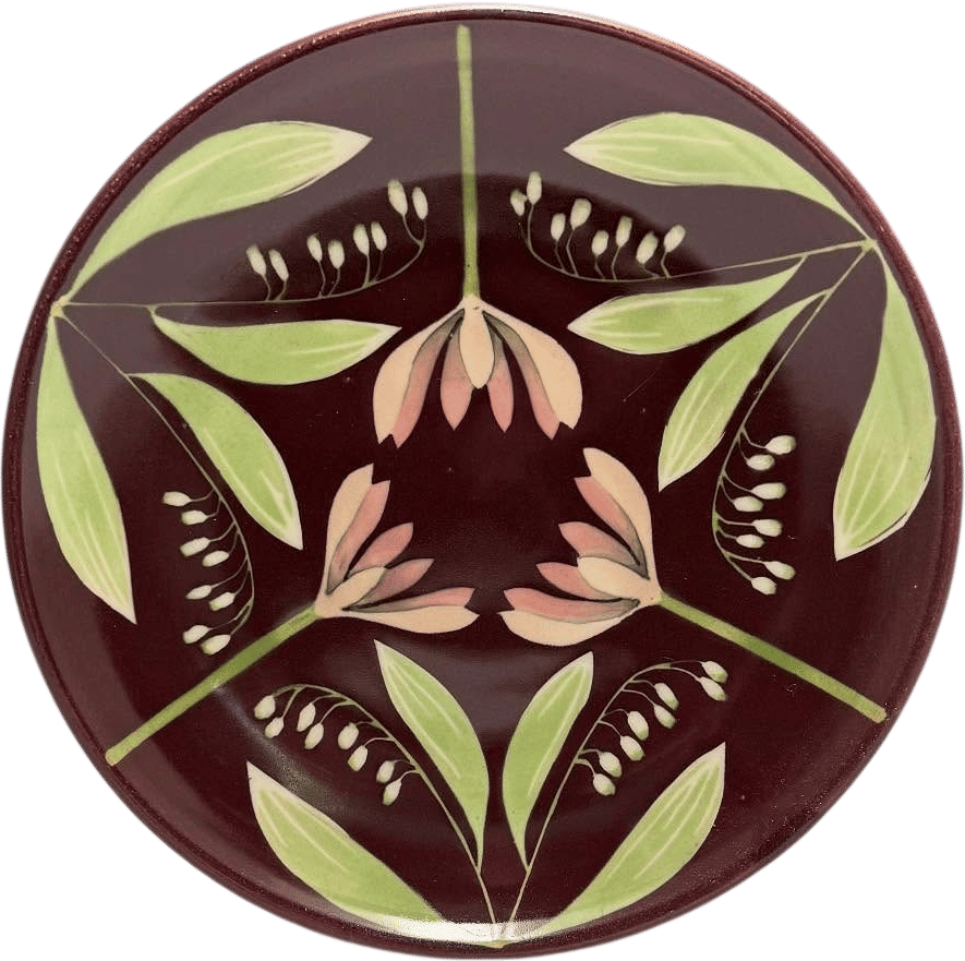Crocus plate, Brenda Quinn