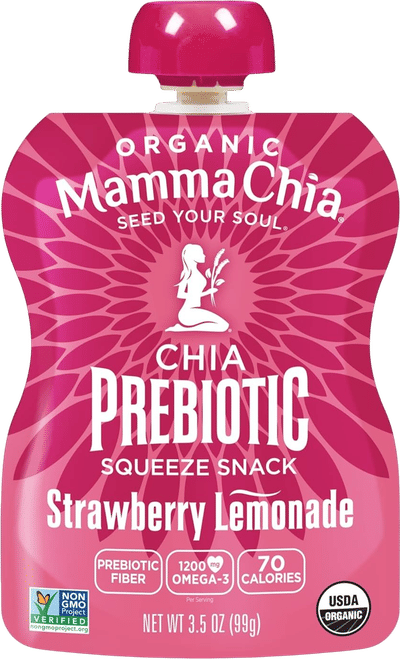 Strawberry Lemonade Chia Squeeze