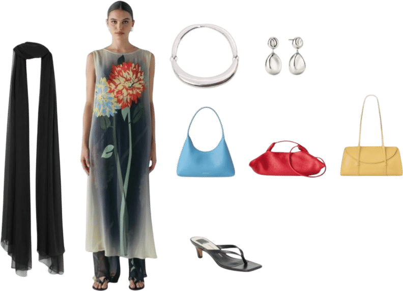 VRG GRL Jordyn Sheer Maxi Dress
