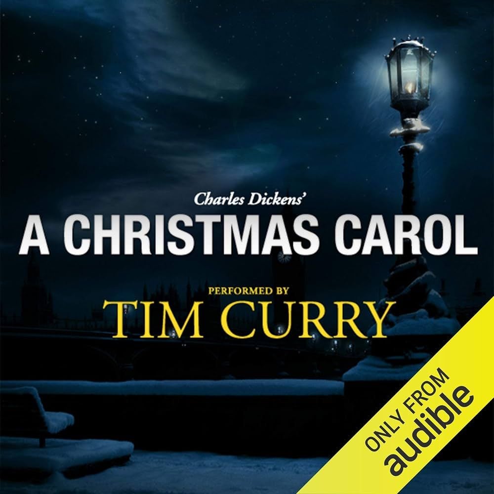 Audiobook Christmas Carol read by Tim Curry