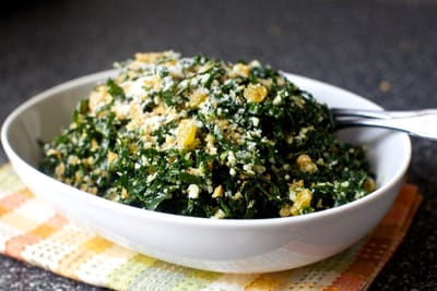 Kale Salad with Pecorino and Walnuts Recipe