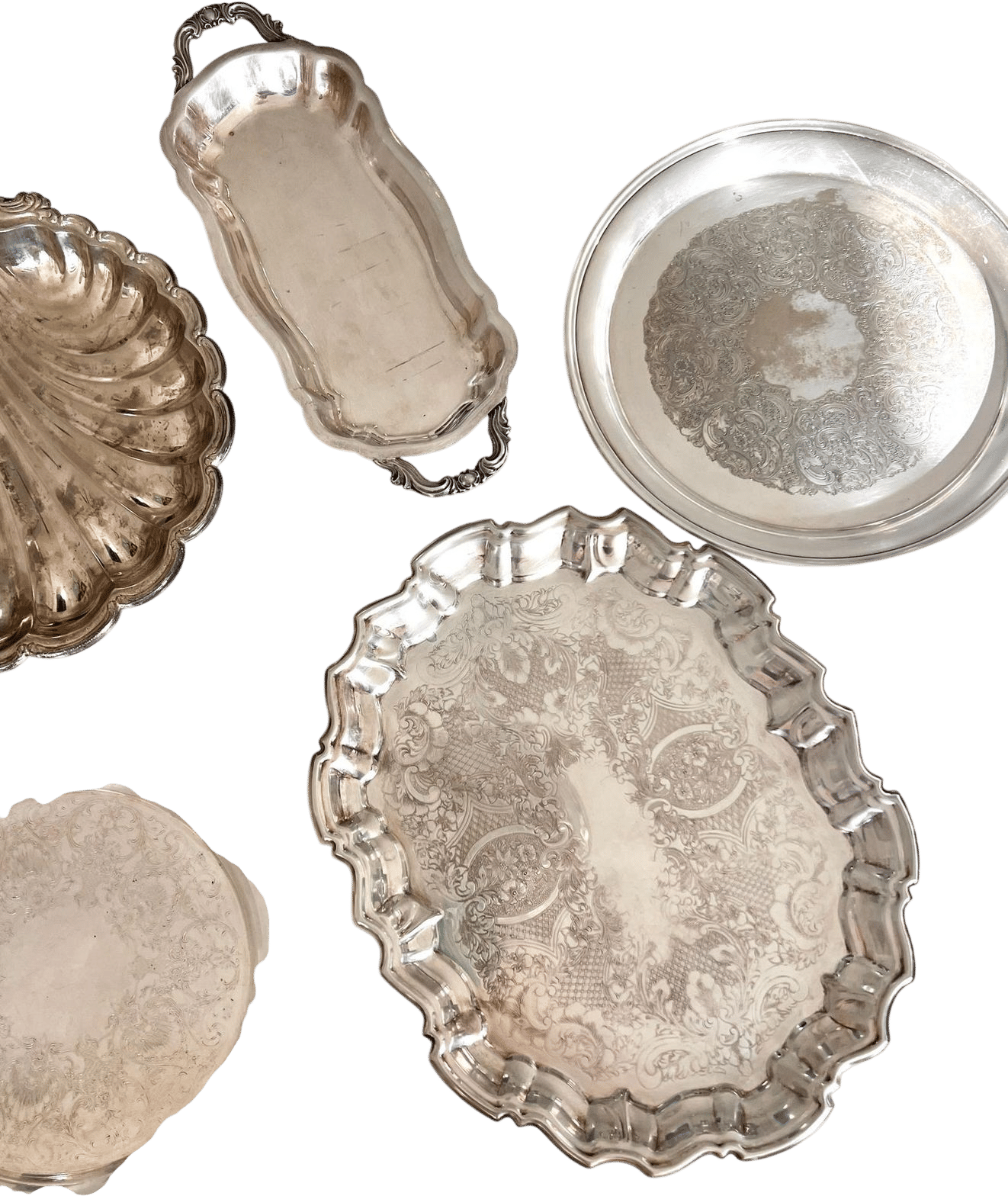 Vintage Silver Tray
