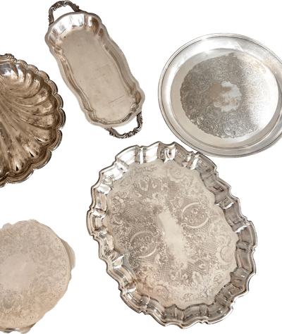 Vintage Silver Tray