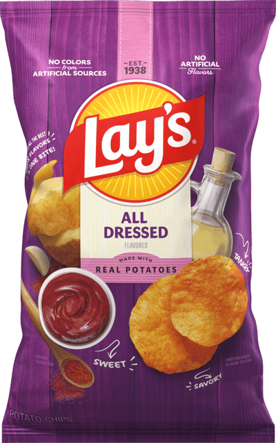 Lay's All Dressed Potato Chips