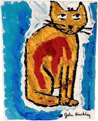 John Hinckley’s Cat Paintings