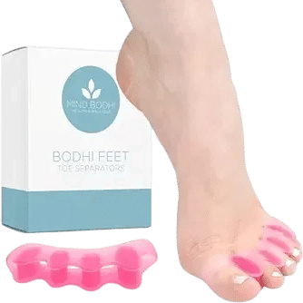 Mind Bodhi Toe Separators/Toe Spacers - For Men and Women - Regular Size – Pink