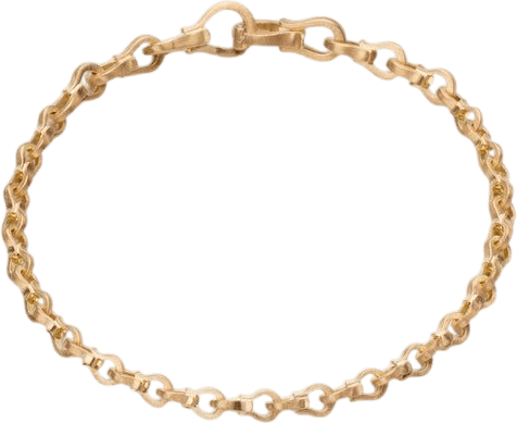 Whitebird Link Yellow Gold Bracelet