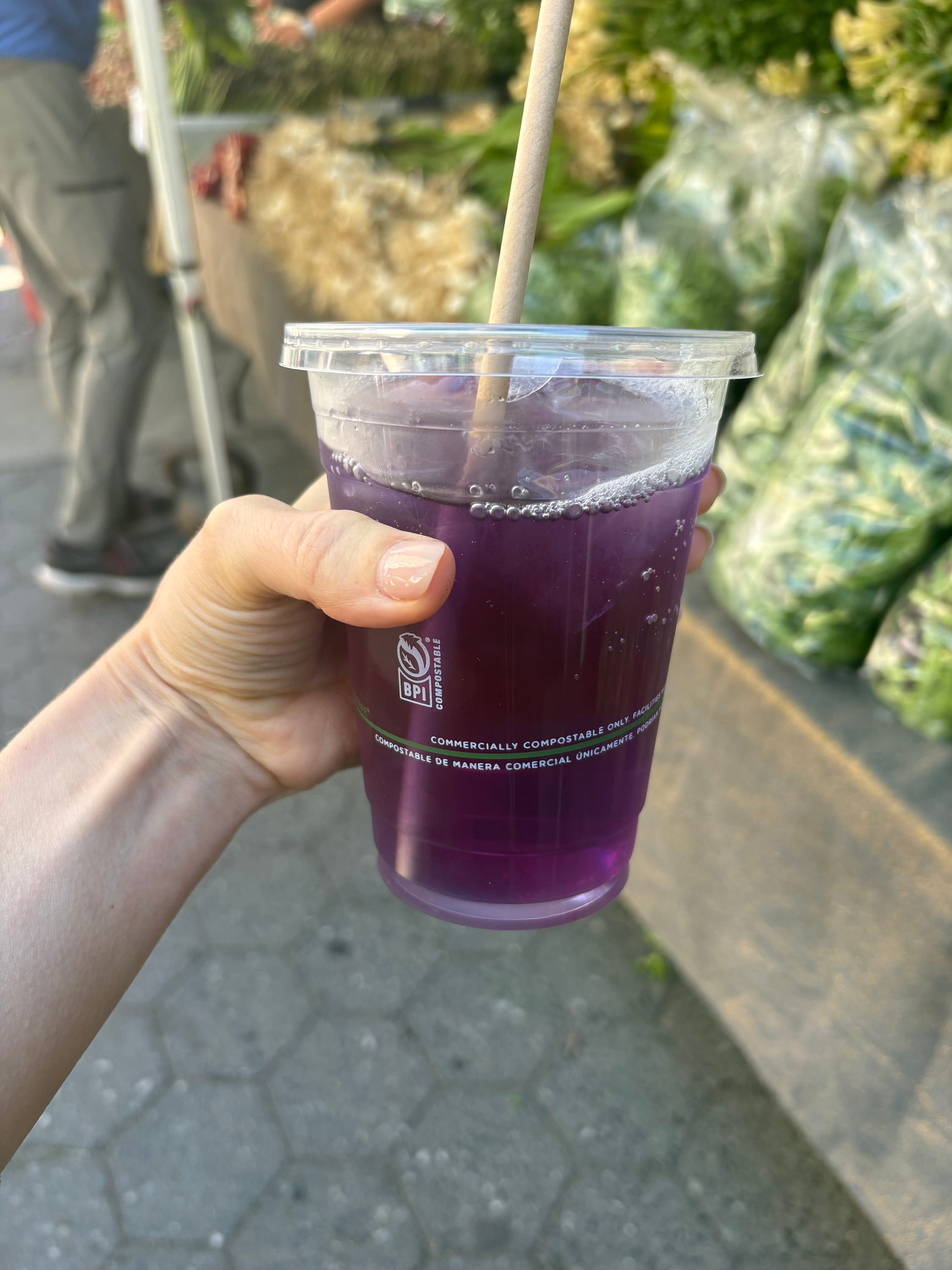 Purple Butterfly Iced Tea