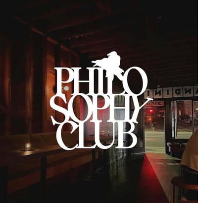 Philosophy Club at Bar Bandini