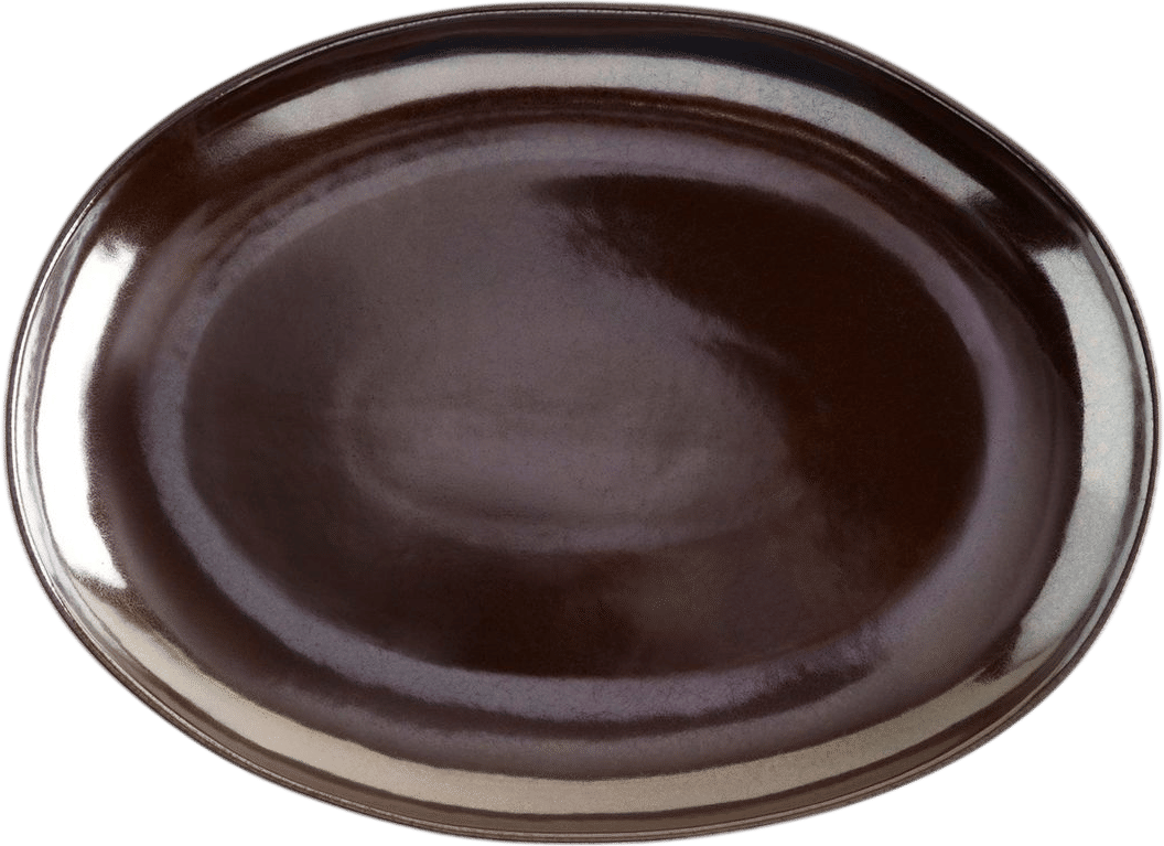 Metallic Serving Platter